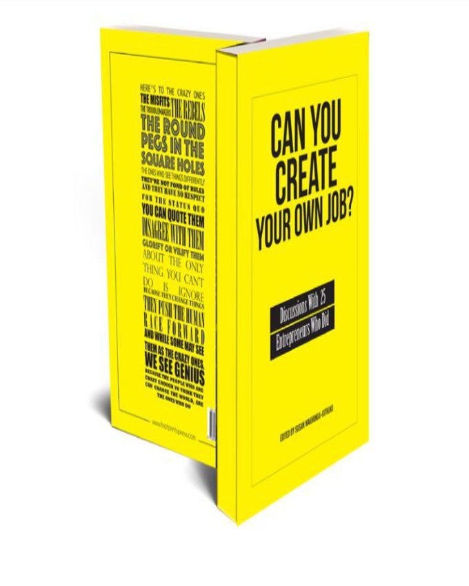 you can create your own job nuriakenya