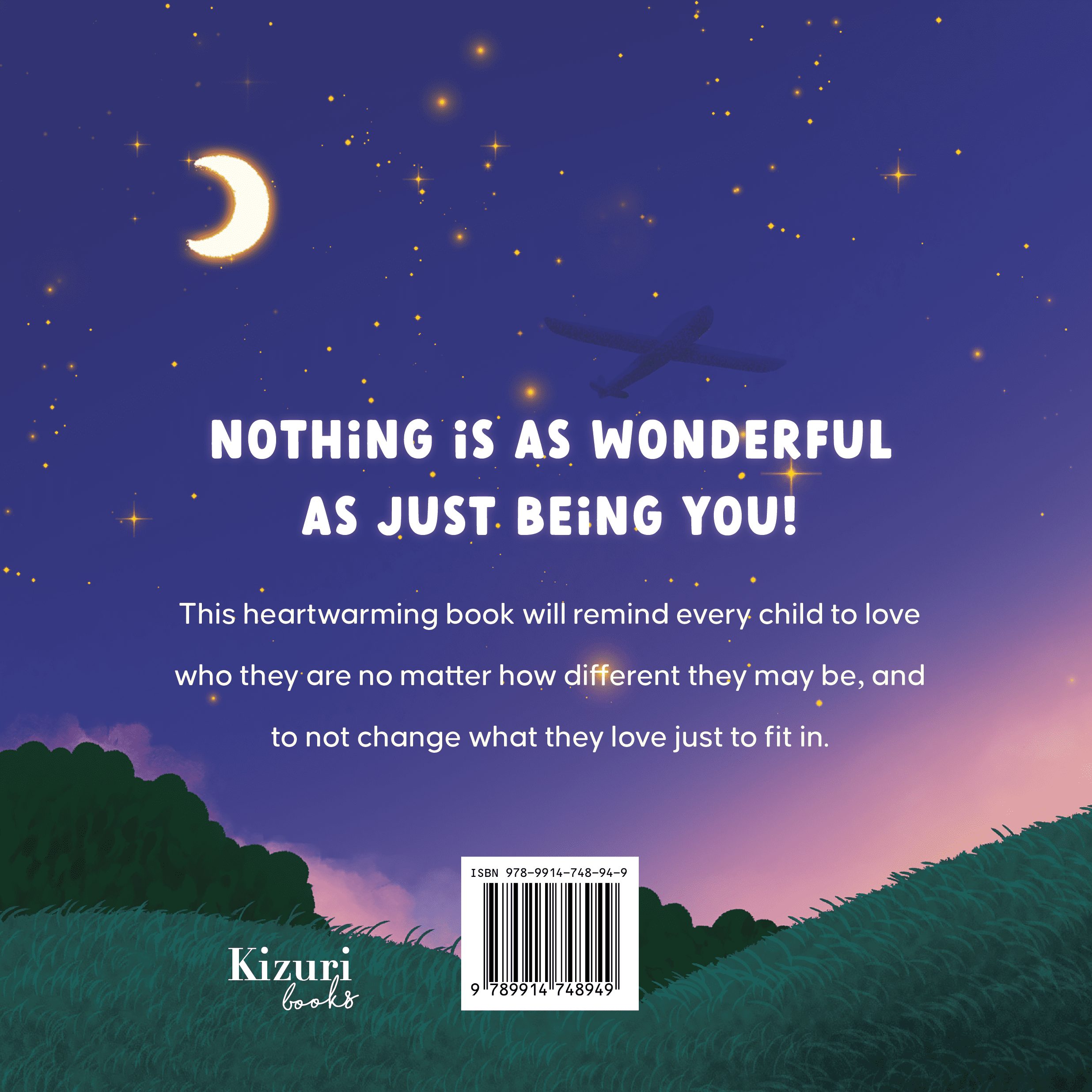 Larger kids back cover