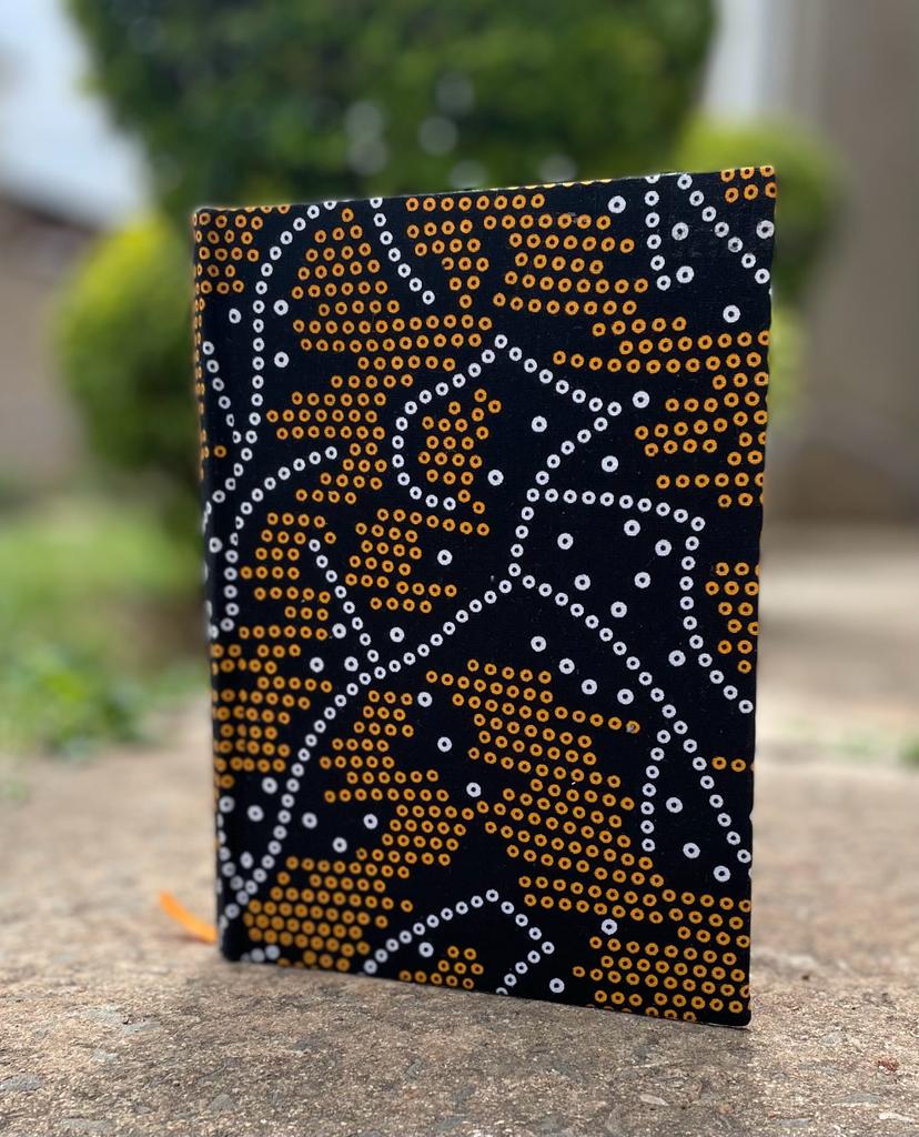 Ankara Spine bound notebook