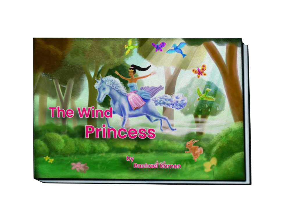 The wind princess without background