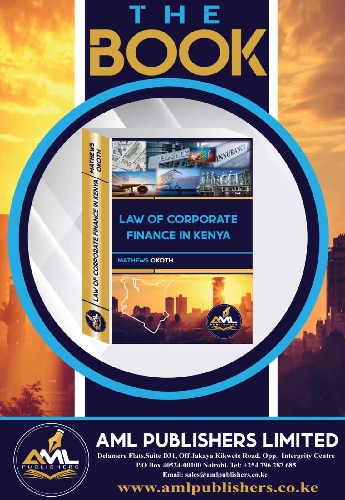 This book on the Law of Corporate Finance in Kenya, comprising twenty-five chapters, gives a detailed exposition on:
a) Regulation of corporate decisions on the companies’ capital structure, capital raising rules and capital maintenance rules;
b) Legal framework for debt finance in Kenya and the variants of that form of finance, comprising, domestic loans, international debts, corporate debt securities and structured finance (securitisation);
c) Capital Markets law in Kenya, particularly, equity finance raising in Kenya by companies, firstly, through private placement procedures of venture capital, private equity and crowd funding. Secondly, through issuing equity to the public by initial public offering and secondary equity offering by way of prospectus, and consequential regulation of trading of equity in secondary markets. Thirdly, liability enforcement mechanisms in capital markets for incorrect disclosures in prospectus; and
d) Regulation of finance raising both by National Government at its parastatals, and by County Governments through public private partnerships (PPP), the typical model of project finance in Kenya.