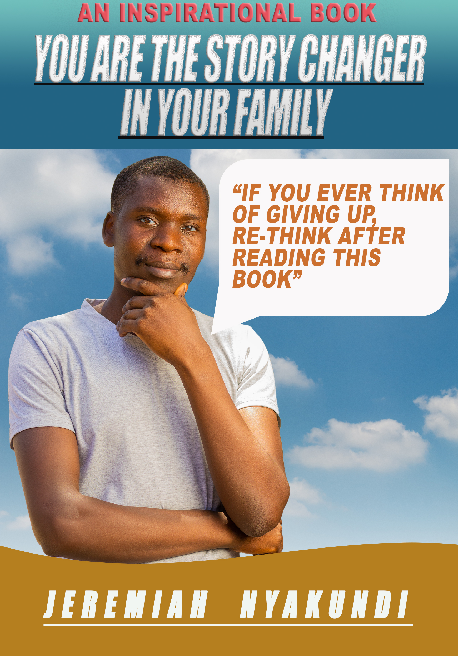 If you ever think of giving up, rethink after reading this book