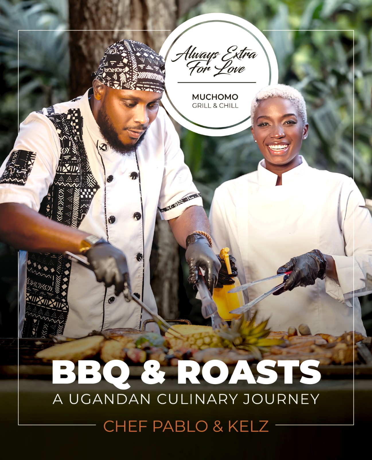 2 CHEFS, 
1 COOKBOOK, ENDLESS FLAVOUR. Dicover. Cook. Share