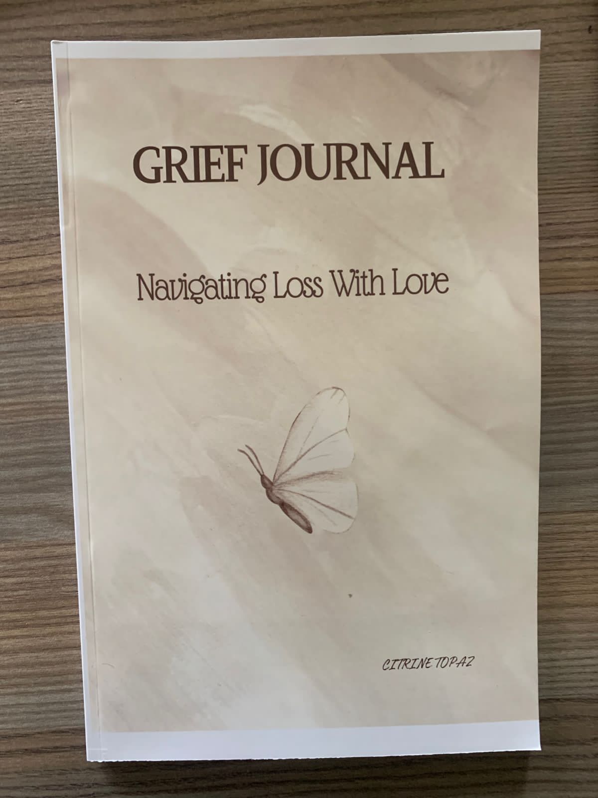 GRIEF journal photo