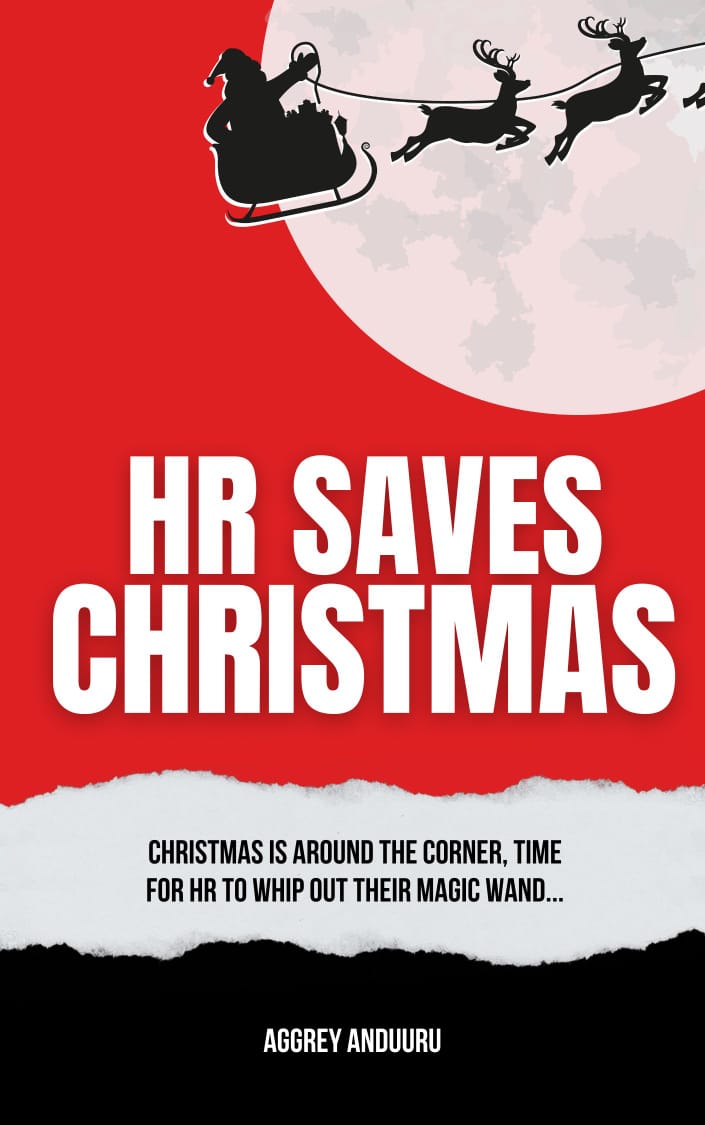 HR Saves Christmas book cover.