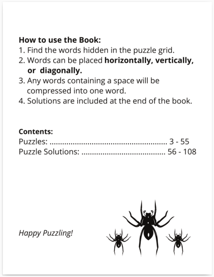 The Spooky Midnight Macabre Word Search – Creepy Puzzle Book for Adults, Teens & Seniors (Large Print)