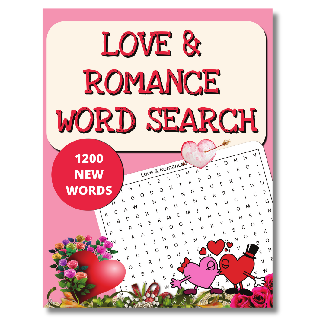 love and romance word search01