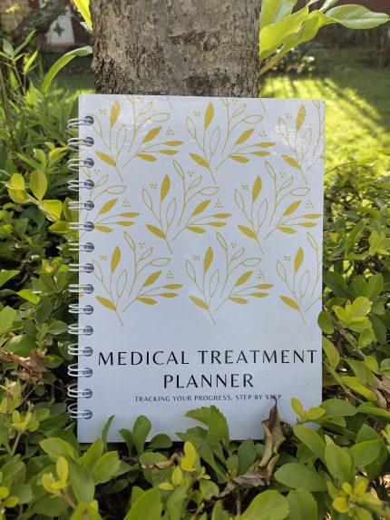 Image of a medical journal planner workbook
