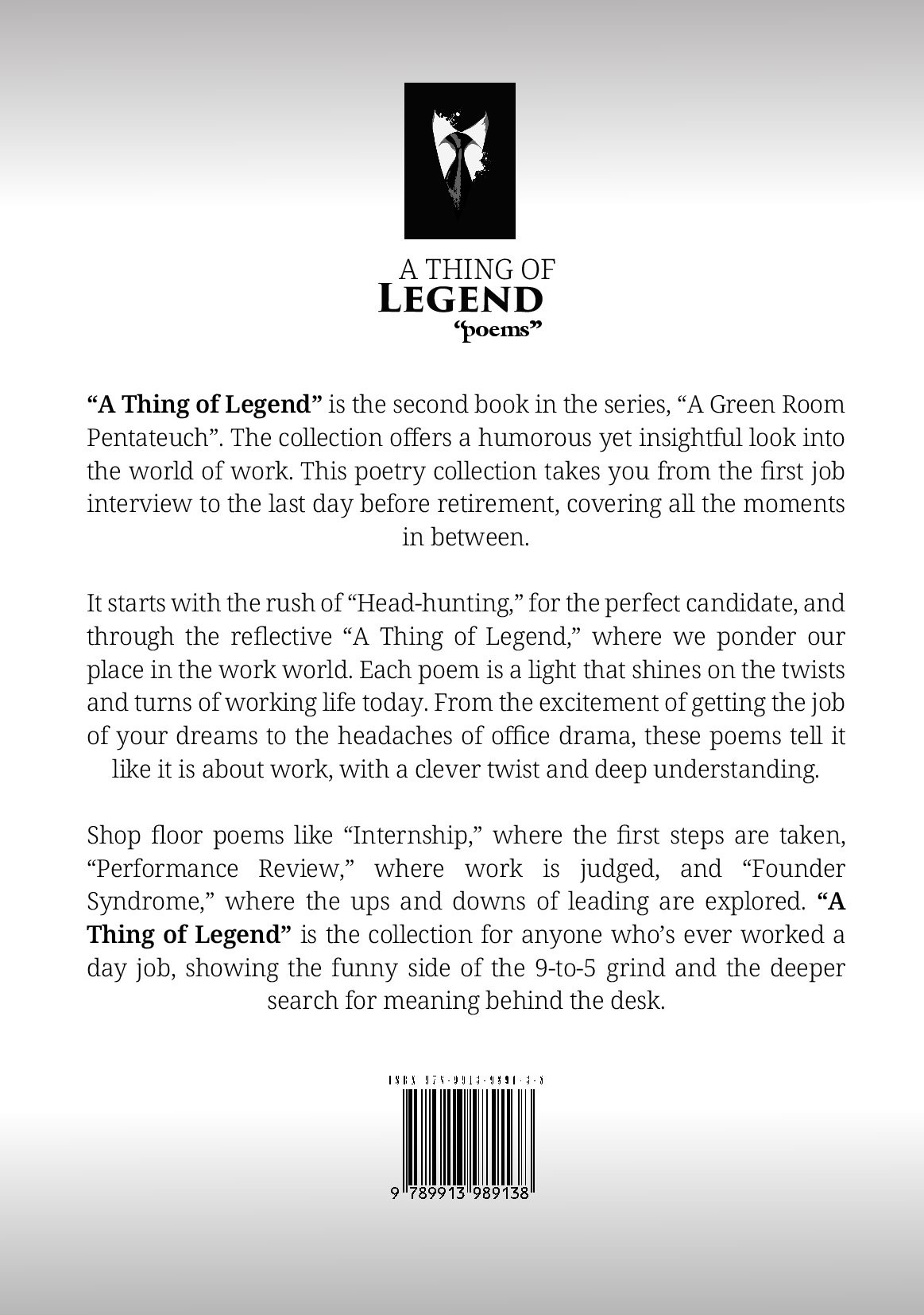 A Thing Of Legend cover - Front