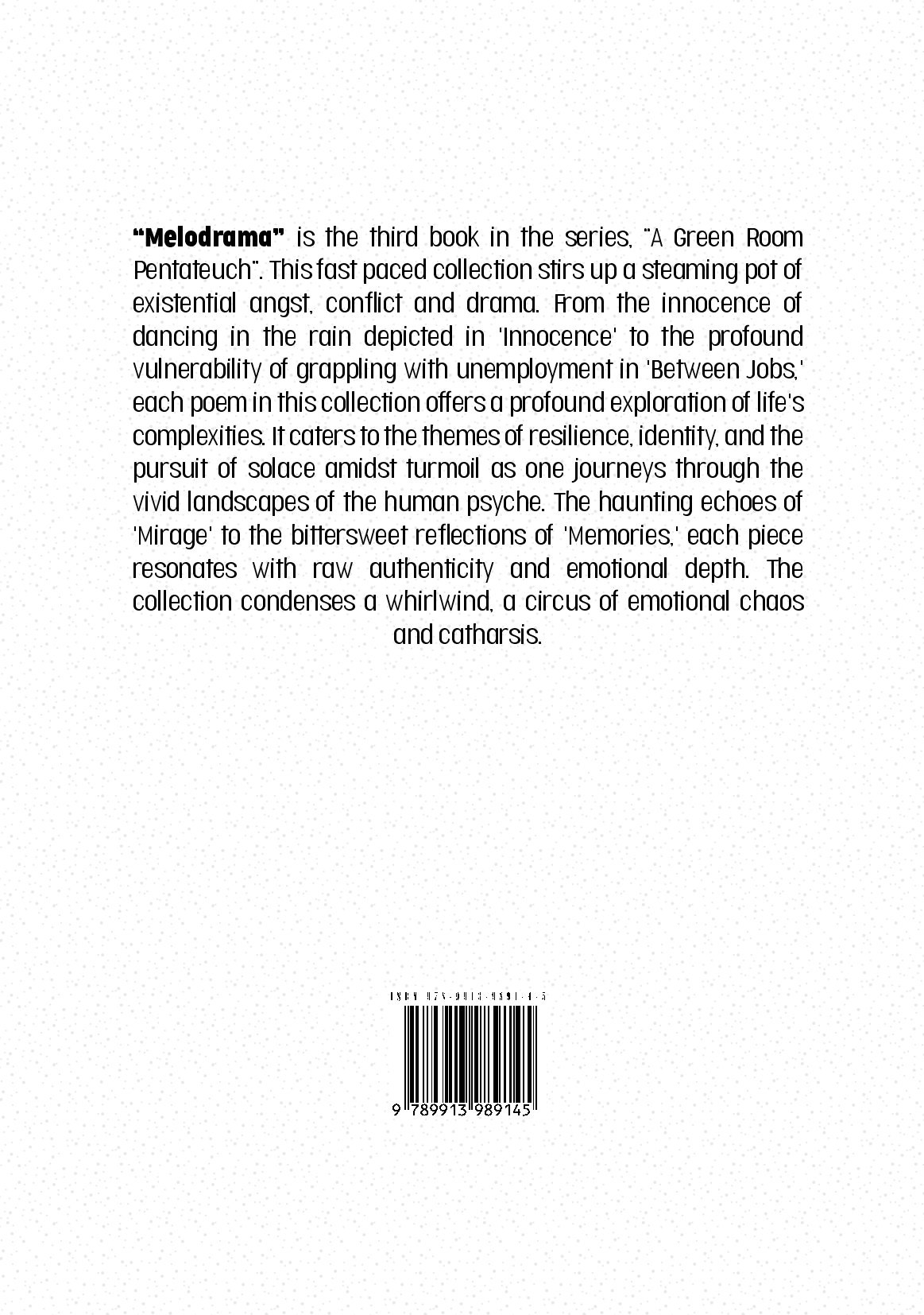 Melodrama COVER - back