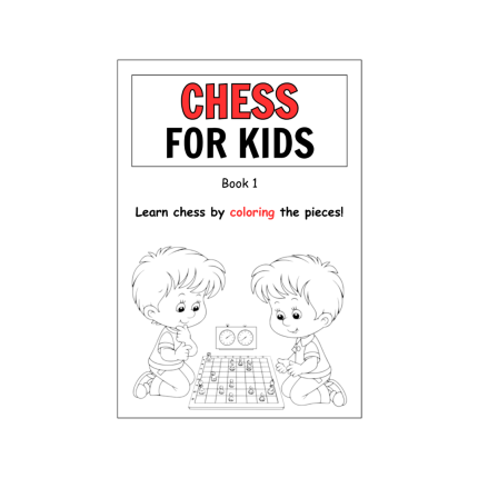 Chess for Kids Book 1 cover page