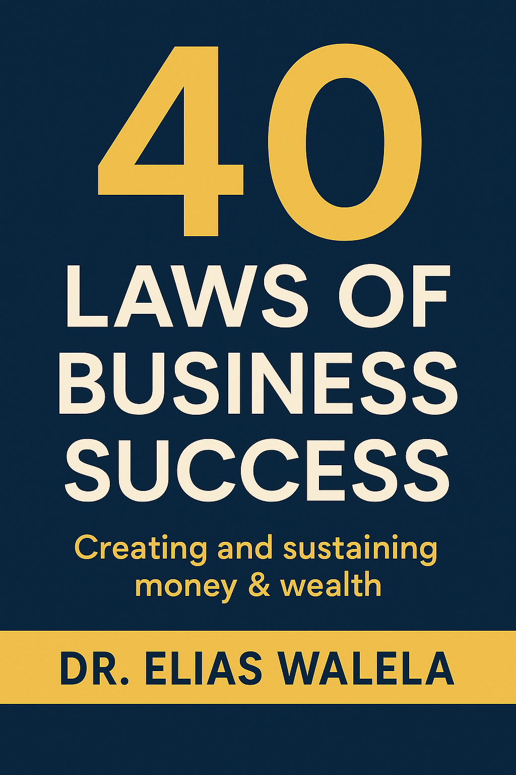 40 Laws of business success