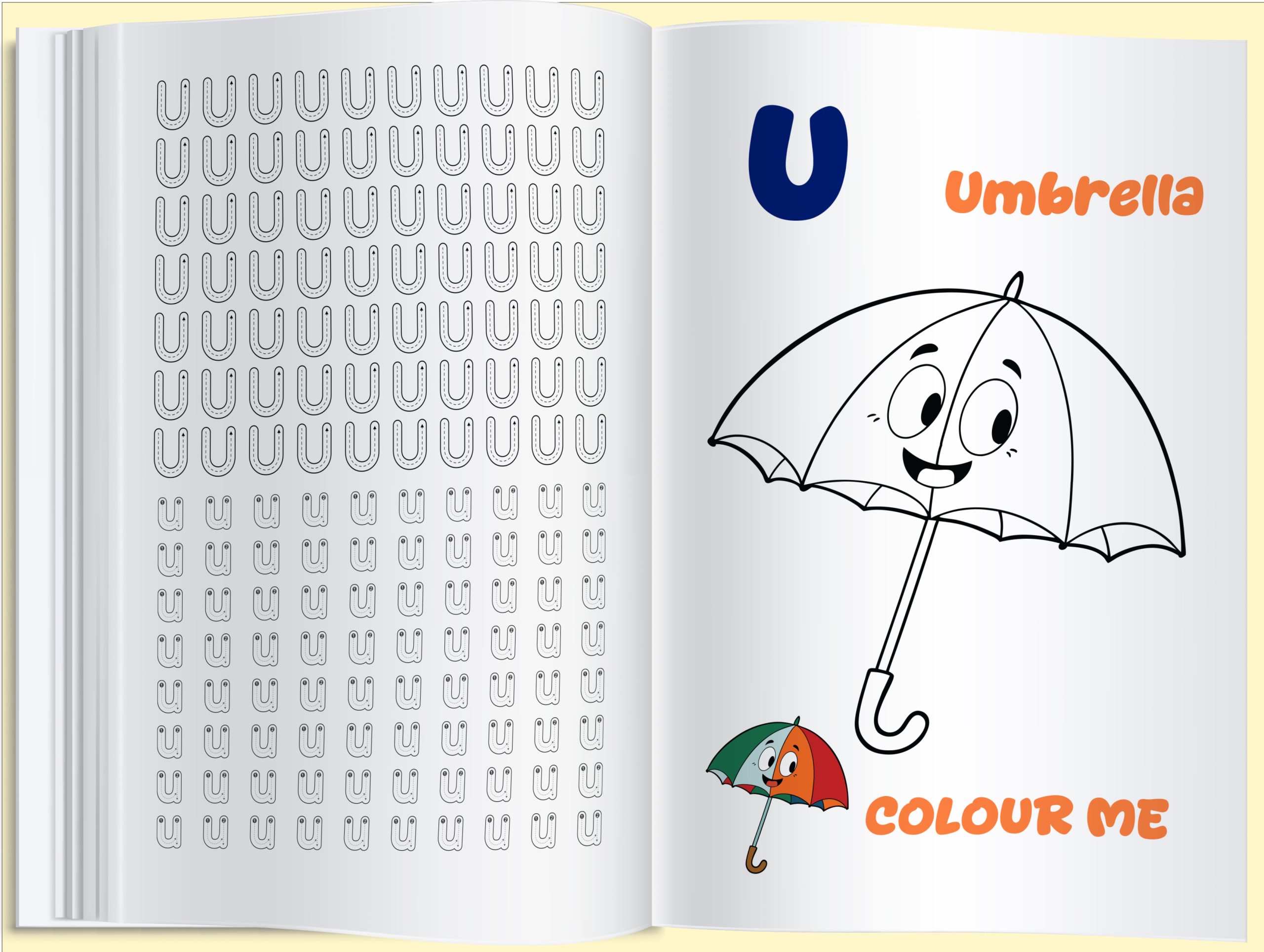Betapixel’s Alphabet Colouring Book page preview.