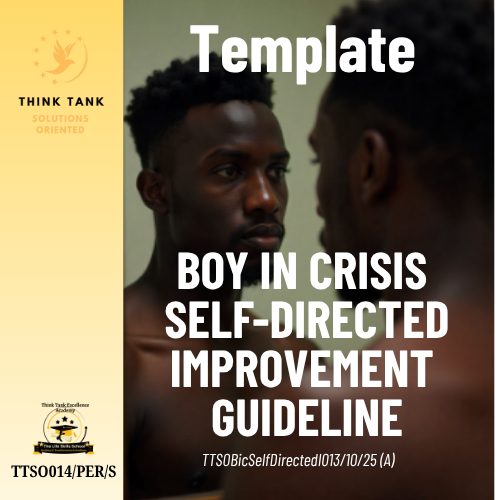 Boy In Crisis Self-Directed Improvement Guideline