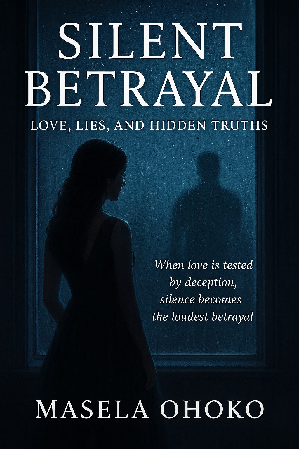 Front cover page -Silent Betrayal- Love, Lies, and Hidden Truths
