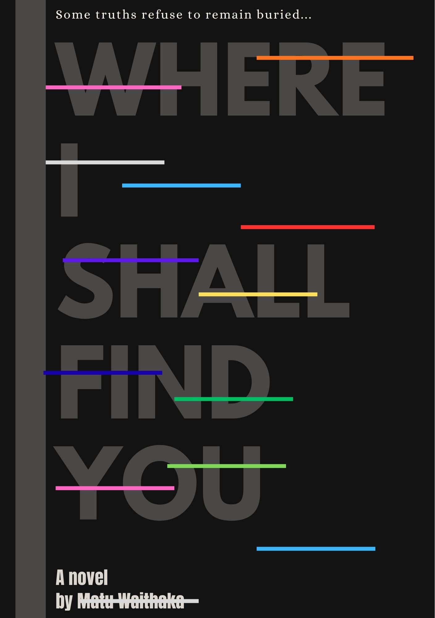 Gray and Black Minimalist Book Cover current