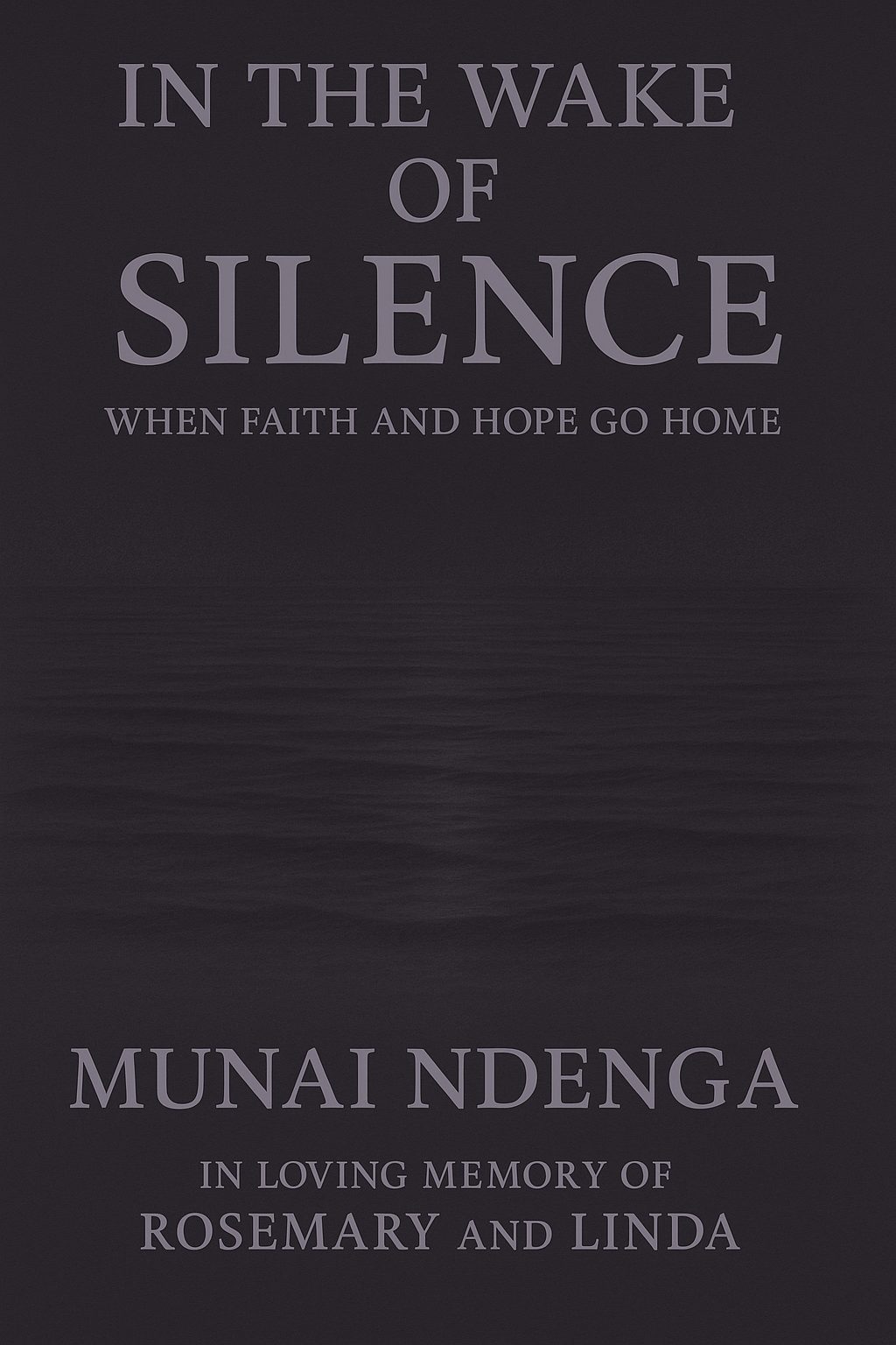 In a wake of silence Cover