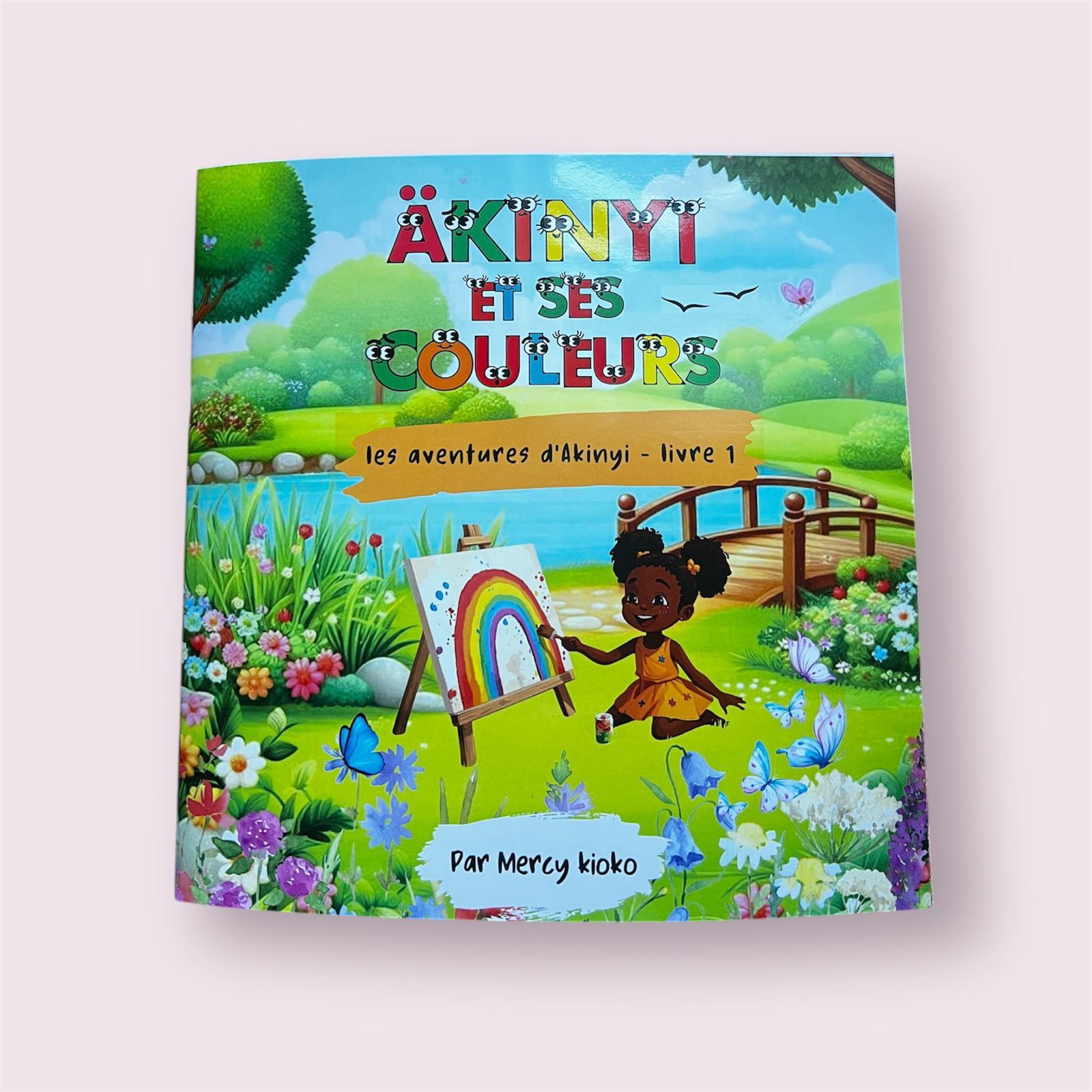 AKINYI ET SES COULEURS NEW EDITION COVER PAGE
