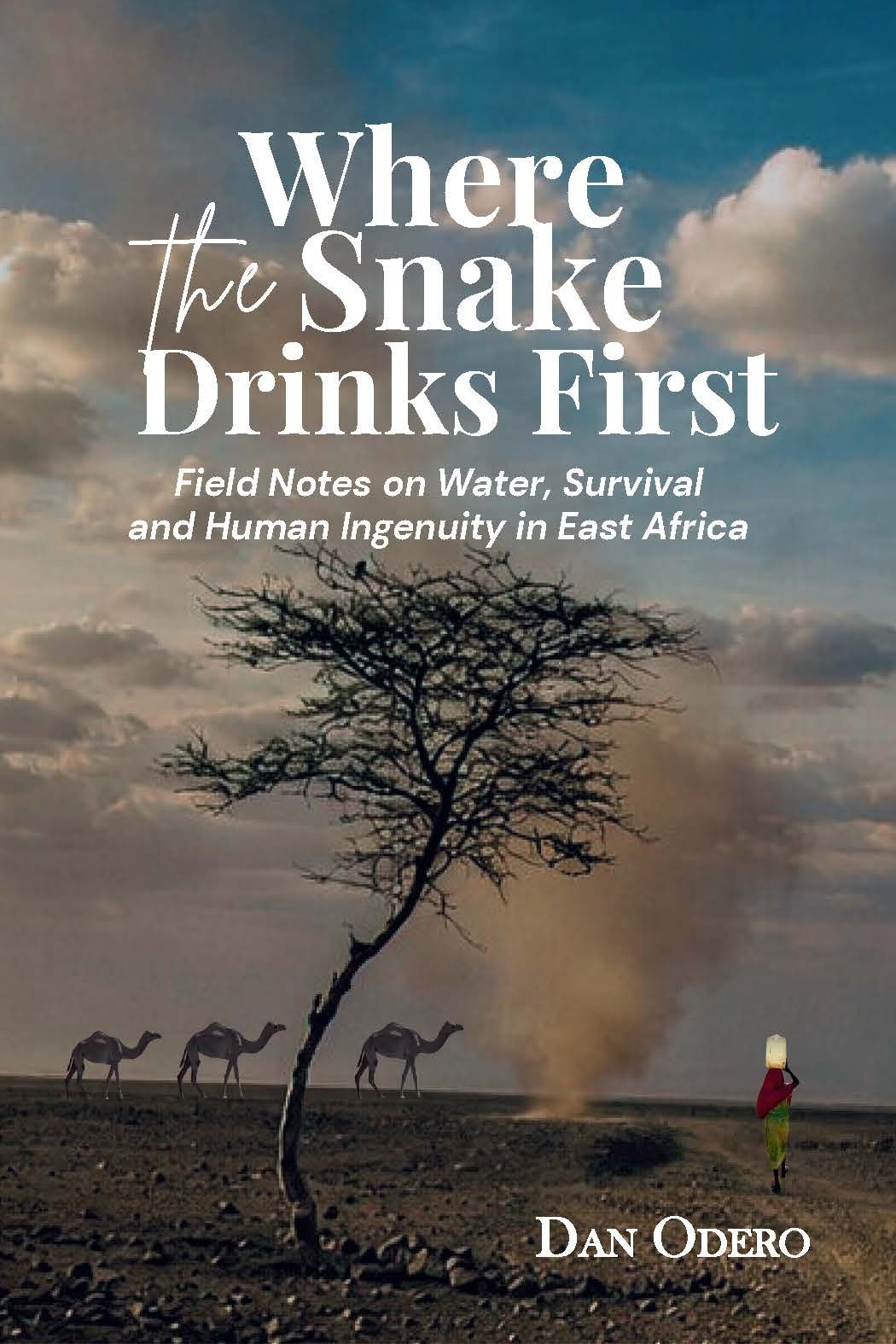 Across East Africa's drylands, water decides who stays, who leaves, and who survives. In Where the Snake Drinks First, Dan Odero draws on more than thirty years of fieldwork to tell the stories of the communities struggling to find and protect water in some of the harshest landscapes on earth.
Through vivid encounters with elders who judge trust by how you bring them water, pirates who keep their word and leaders who gamble with drought, he explores how survival depends as much on human character as on engineering skill.
Blending memoir, observation, and insight, Odero shows that every water source demands its own balance of technical skill and social understanding and that lasting solutions emerge only where trust runs deep. This is a powerful testament to the place of water at the heart of resilience and belonging.