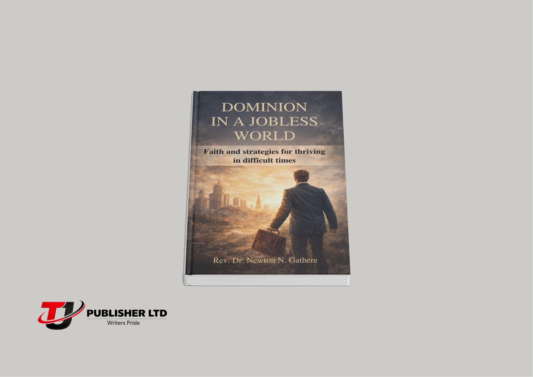 Dominion In A Jobless World. Book Mockup.