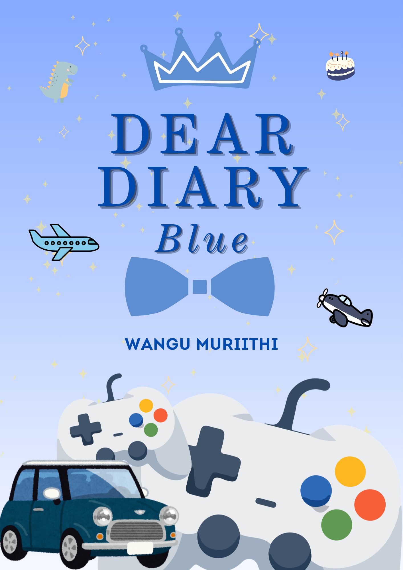 Dear Diary Blue Cover