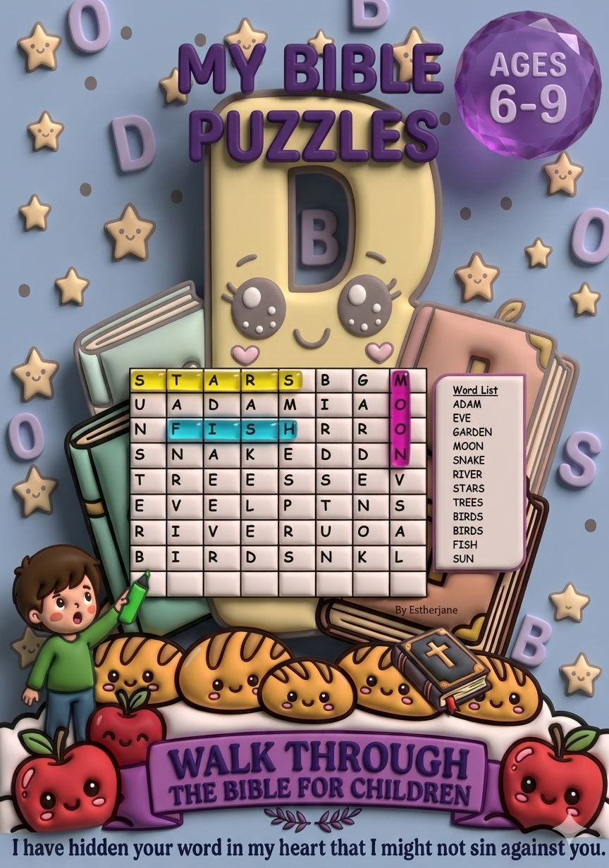 MY BIBLE PUZZLES AGES 6-9