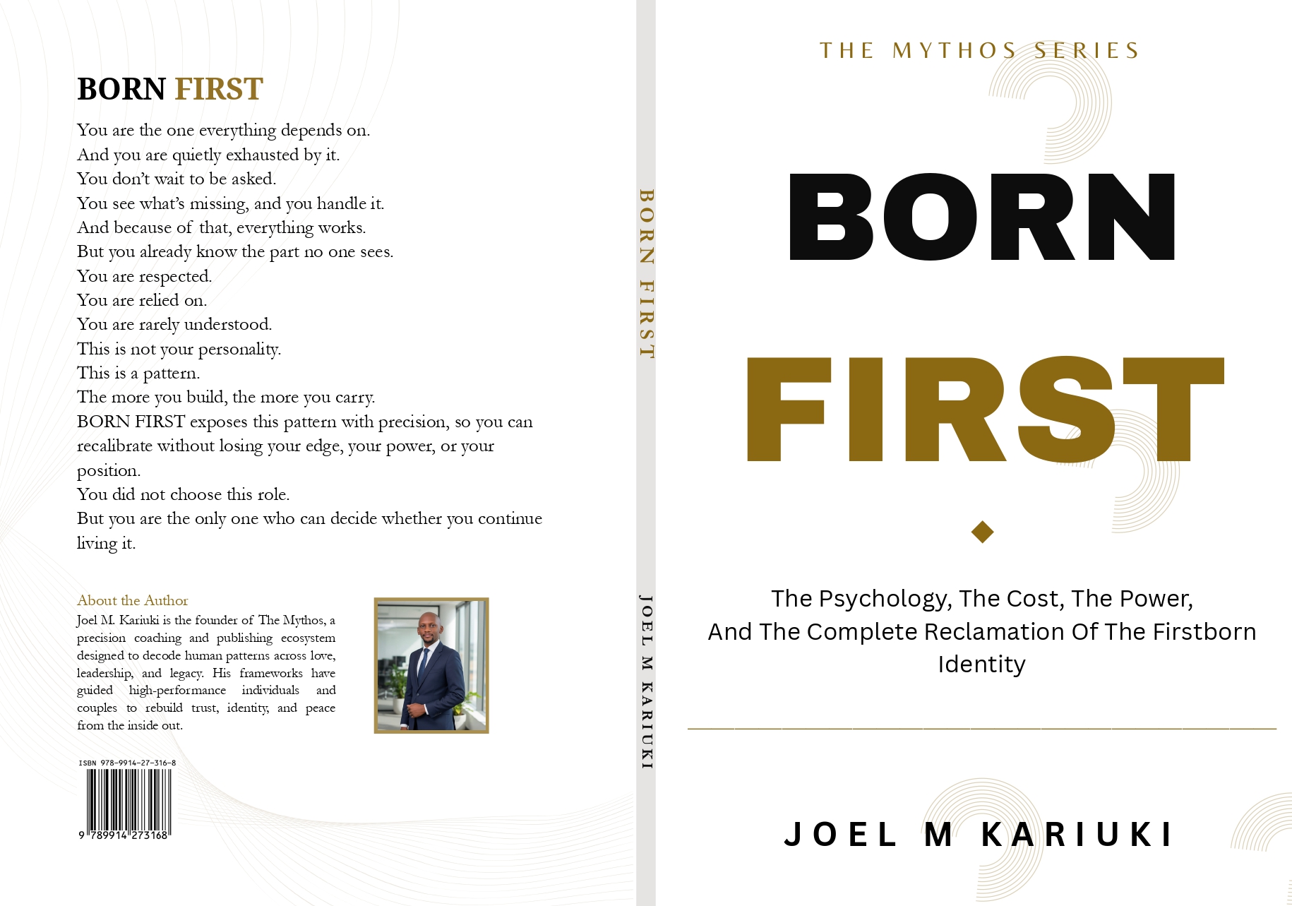 THE MYTHOS SERIES BORN FIRST ◆ The Psychology, The Cost, The Power, And The Complete Reclamation Of The Firstborn Identity ───────────────────────────── JOEL M KARIUKI (1)_page-0001
