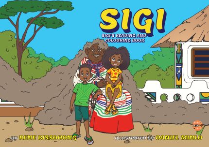 Sigi’s Reading and Coloring Book front cover