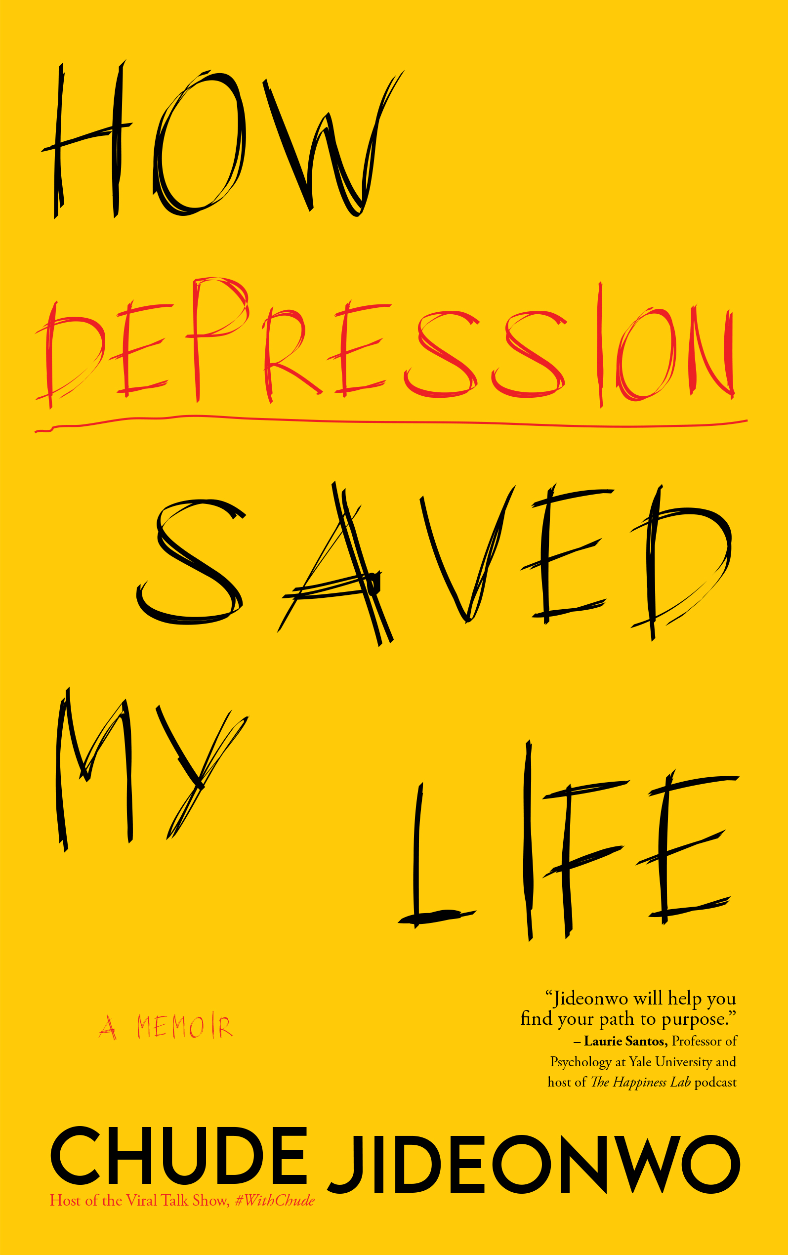How Depression Saved My Life - Cover.indd