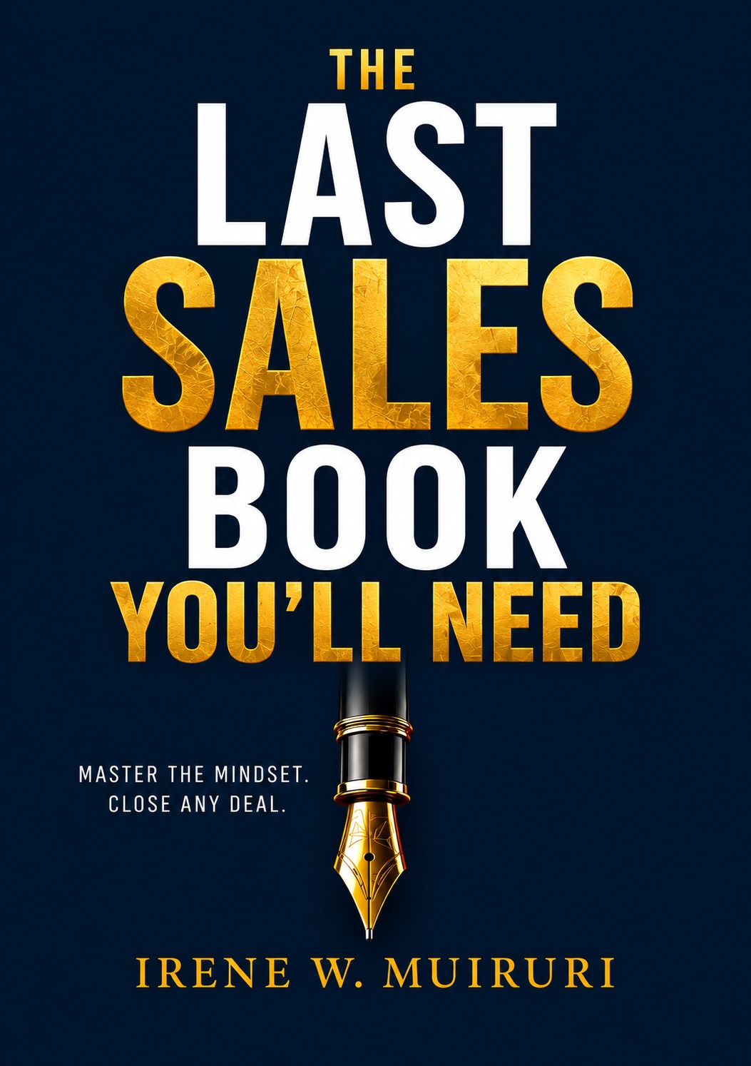 The Last Sales Book You’ll Need — Front Cover